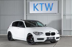 BMW 116i White by KTW Tuning 2014 года